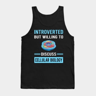 Introverted Cell Cellular Biology Biologist Tank Top